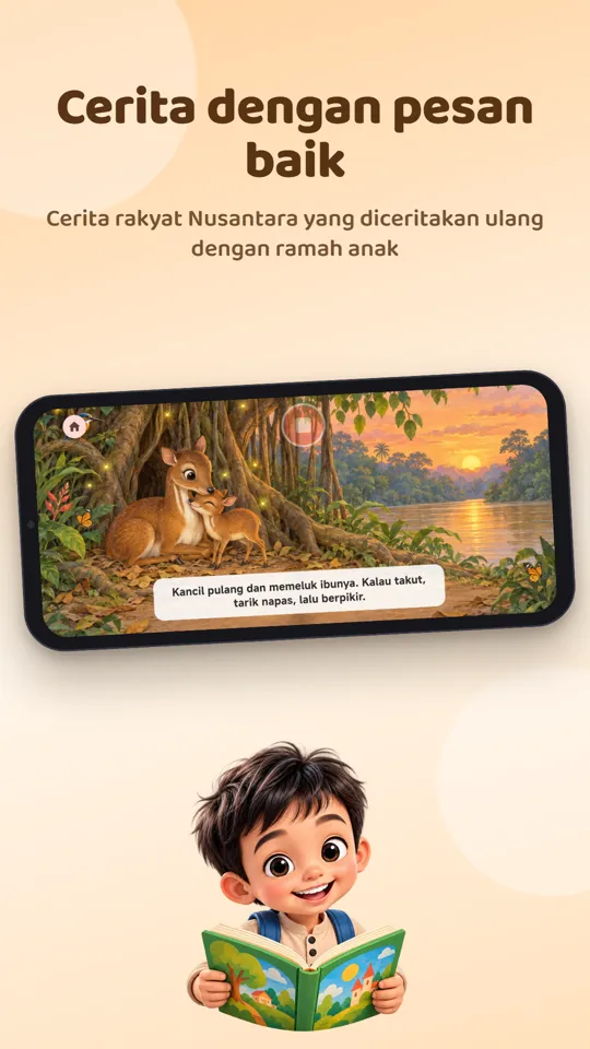 Cerita dengan pesan baik untuk anak